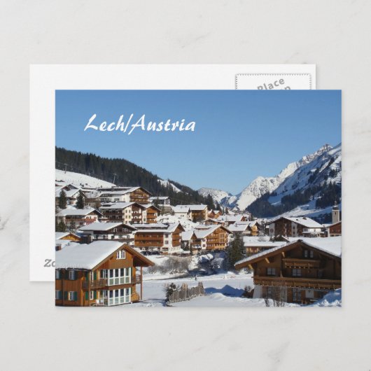 Lech en Autriche - Carte postale (Devant / Derrière)