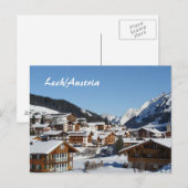 Lech in Oostenrijk - Briefkaart (Voorkant / Achterkant)