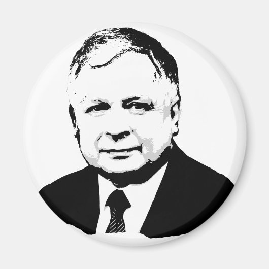 Lech Kaczynski Magneet (Voorkant)