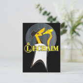 Lechaim Briefkaart (Staand voorkant)