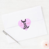L'échelle de l'amour - autocollant (Enveloppe)