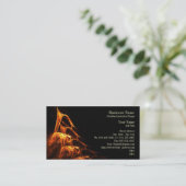 Lèchement du carte de visite de Flames Company (Debout devant)