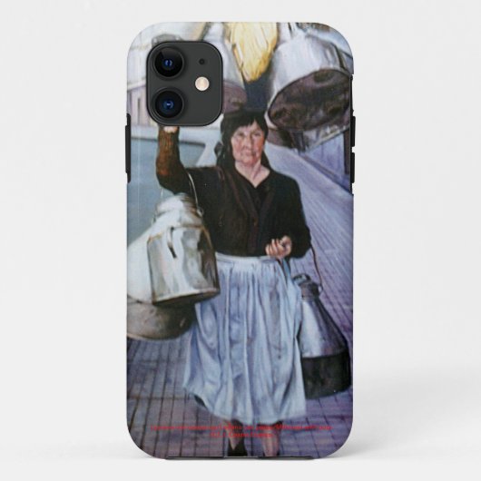 Lechera con cacharros/Milkmaid with pots Case-Mate iPhone Case (Achterkant)