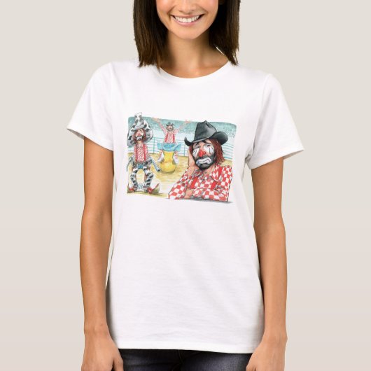 LECILE Women's Basic T-Shirt (Voorkant)