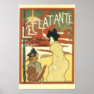 Le'Clatante  Frans Adverteren Poster