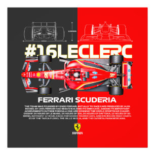 Leclerc16 Foto Afdruk