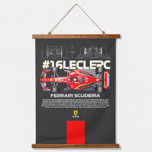 Leclerc16 Hangend Wandkleed
