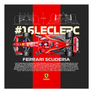 Leclerc16 Perfect Poster