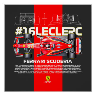 Leclerc16 Perfect Poster