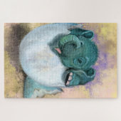 L'éclosion d'éléphants de l'oeuf Jigsaw Puzzle (Horizontal)