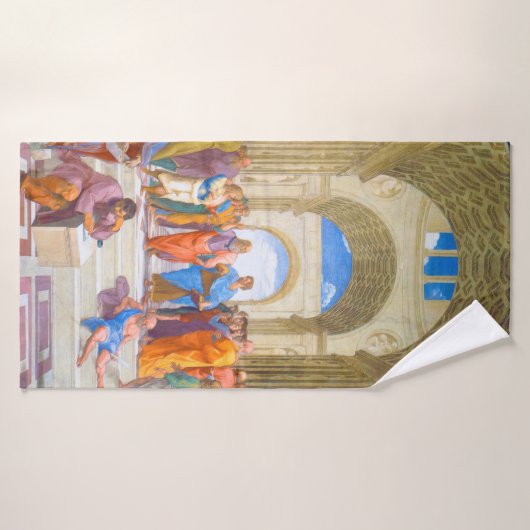 L'école d'Athènes, Raphael (Serviette de bain)