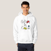 L'école est Cool Mens Sweat - shirt à capuche (Devant entier)