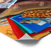 L'école est épuisé tirage druck poster femme peint (Coin)