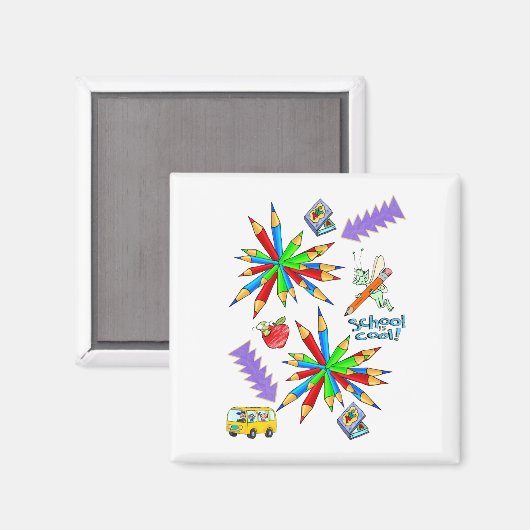 L'école est Magnet Cool (Recto/Verso)