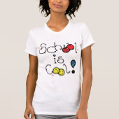 L'École Est Un T-shirt Femme Cool (Devant)