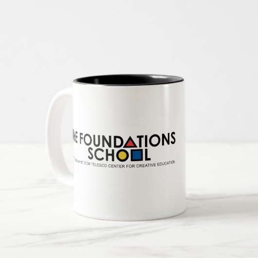 L'école Foundations à CCE Mug (Devant gauche)