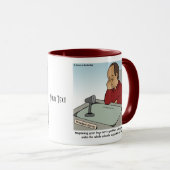 Leçon de leadership Café Mug (Devant droit)