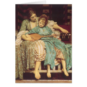 Leçon de musique par Lord Frederic Leighton