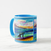 leçon de surf de l'après-midi Tasse Lahaina (Devant gauche)