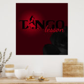 Leçon de tango - Poster (Cuisine)