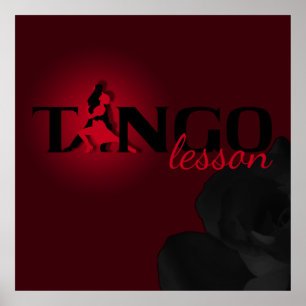 Leçon de tango - Poster