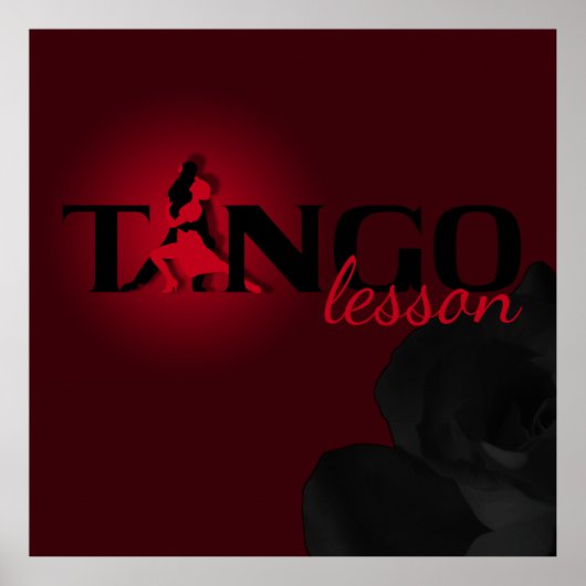 Leçon de tango - Poster (Devant)