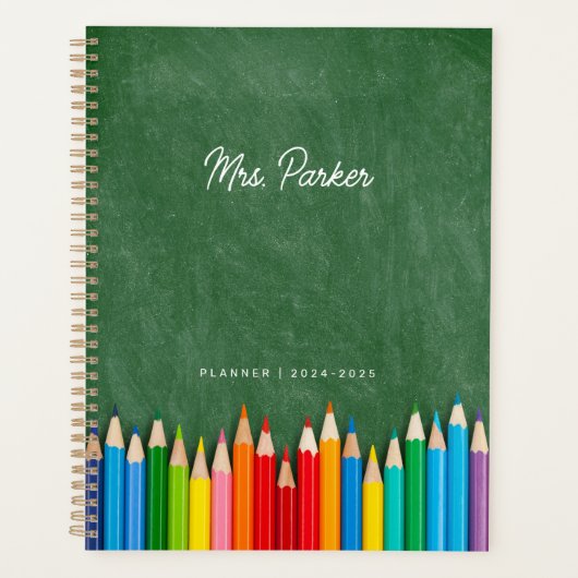 Leçon personnalisée de l'enseignant mignon (Devant)