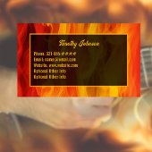 Leçons de guitare Carte de visite w lettres chaude