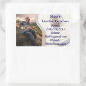 Leçons de guitare Stickers promotionnels (Sac)