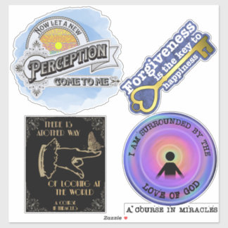 Leçons d'un cours en Miracles set 1 Stickers