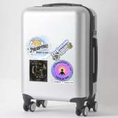 Leçons d'un cours en Miracles set 1 Stickers (Sur valise)