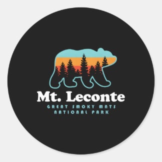 Leconte Great Smoky Mountains Beer Ronde Sticker