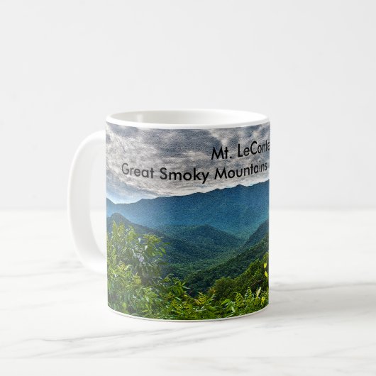 LeConte, Mok Grote Smoky Mountains (Voorkant links)