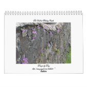 L'Ecosse calendrier de 16 mois (Dos)