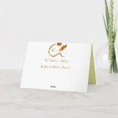 Lecteur Carte blanche de devis d'or (Dos)