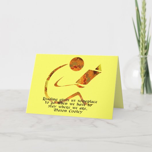 Lecteur Carte blanche de devis d'or (Devant)