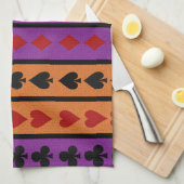 Lecteur carte serviettes de cuisine (Quart Plié)