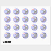 Lecteur de bande mignonne - Stickers (Feuille)