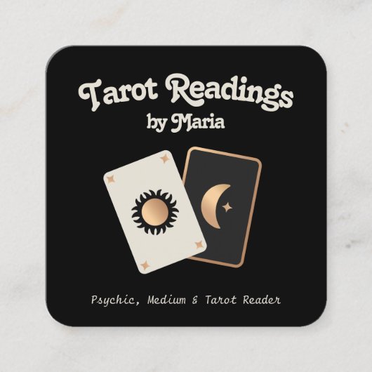 Lecteur de carte Tarot Moyen psychique (Devant)