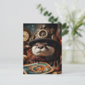 Lecteur de carte Tarot Otter Steampunk Imaginaire (Debout devant)