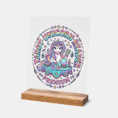 Lecteur de Tarot Licorne Premium Impression Drôle  (Angle)