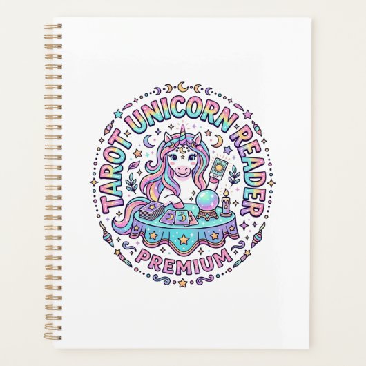 Lecteur de Tarot Licorne Premium Impression Drôle (Devant)