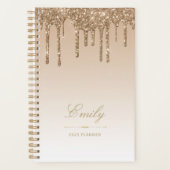 Lecteurs de Parties scintillant de luxe chic Gold (Devant)