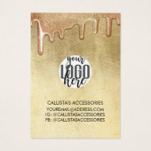 Lecteurs de Parties scintillant épais or glamour (Dos)