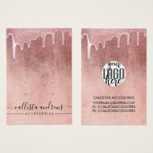 Lecteurs de Parties scintillant épais or Rose de v