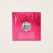 Lecteurs de Parties scintillant épais rose Fille N (Dos)