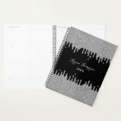 Lecteurs de Parties scintillant gris argent Planif (Devant avec enveloppe)