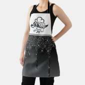 Lecteurs de Parties scintillant noir Tablier perso (Insitu)