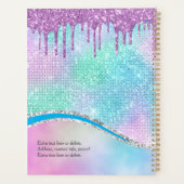 Lecteurs de Parties scintillant pourpre, Iridescen (Dos)