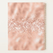 Lecteurs de Parties scintillant rose et noir 2023 (Dos)